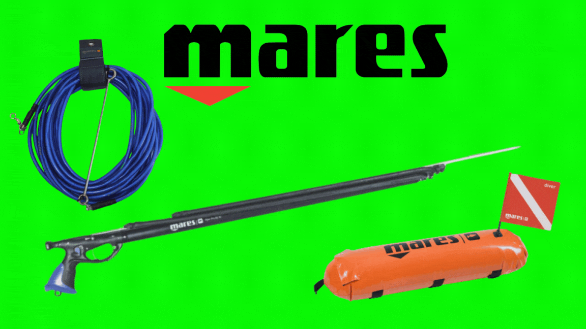 Mares Viper Pro & Float Spearfishing Package - Complete Diving Gear Set for Underwater Hunting | Perfect for Ocean, Reef and Freshwater Spearfishing Adventures