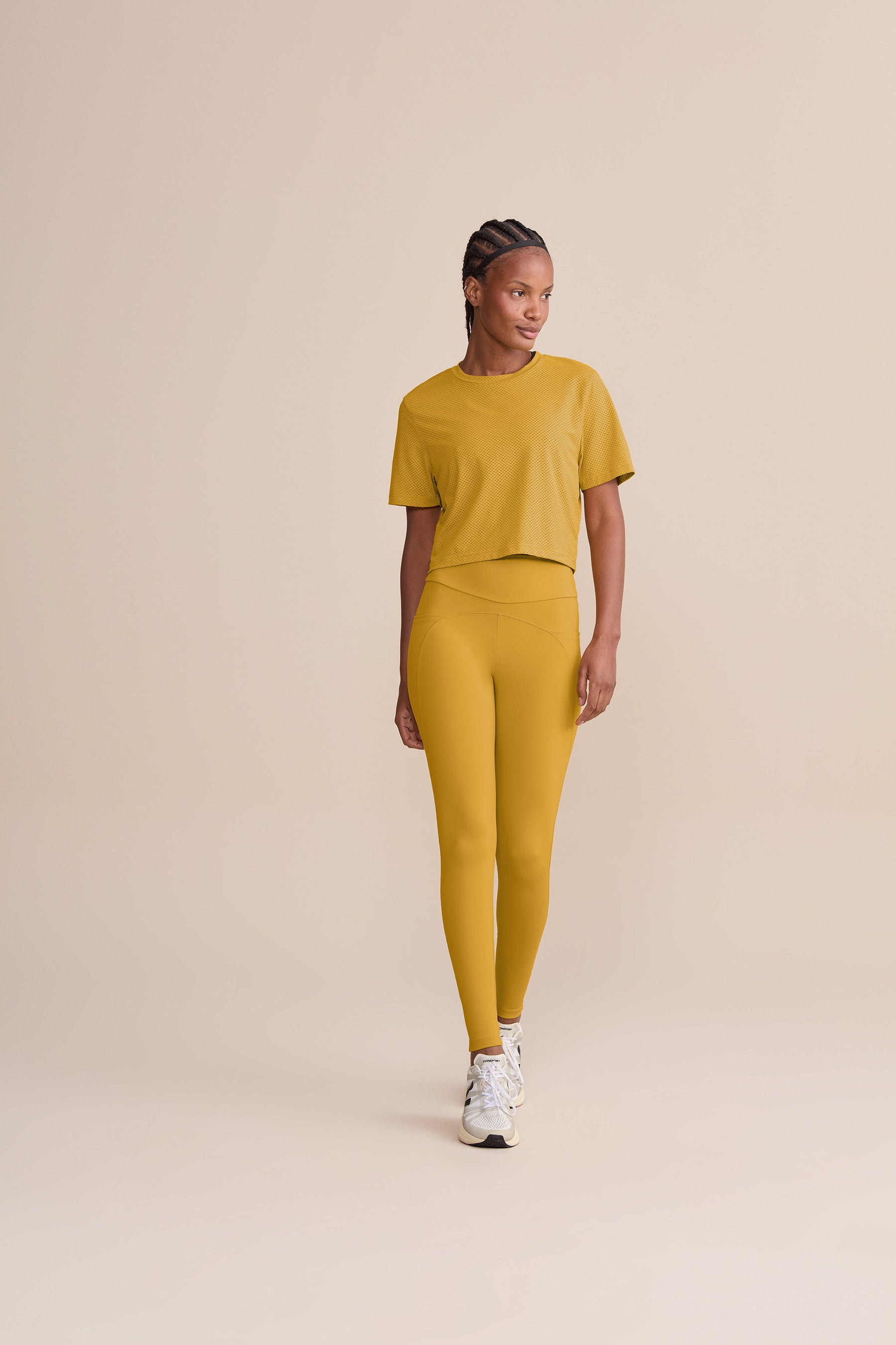 ByNature Mystical High Waist Long Leggings for Women - Soft & Stretchy Yoga Pants for Workout, Running, Lounge & Everyday Wear