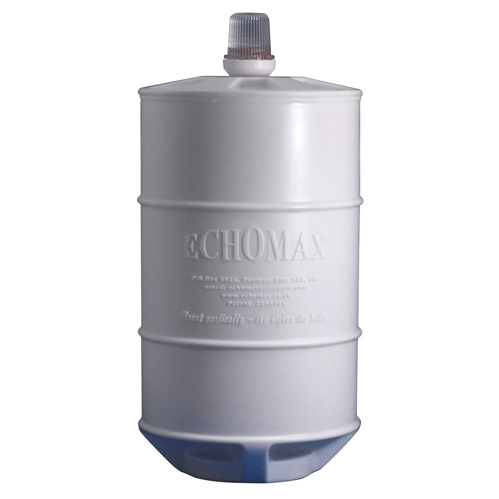 Echomax EM230BM 9 Base Mount Marine Radar Reflector with Lalizas White Light - Enhanced Boat Safety for Sailing, Fishing & Water Sports