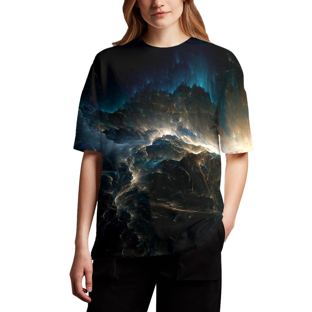 Hgvoetty Unisex 3D Printed Graphic T-Shirt - Stylish Short Sleeve Tee for Men & Women | Casual Wear, Street Fashion, Gift Idea