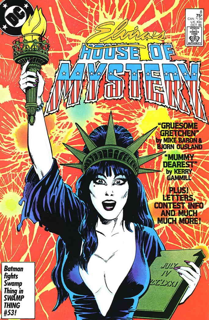 Elvira's House of Mystery Comic Book - Edition #8 | Collectible Horror Graphic Novel | Perfect for Halloween Decor & Comic Book Collections