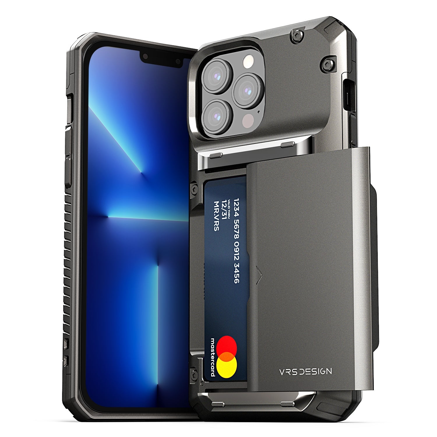 Premium iPhone 13 Series Case - Damda Glide Pro Wallet Cover with RFID Protection | Slim Protective Phone Case for Everyday Use, Travel & Business (Compatible with iPhone 13/13 Pro/13 Pro Max)