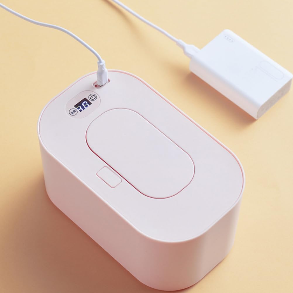 Portable Cordless Wipes Warmer - Battery Operated Wet Tissue Heater & Dispenser for Adults | Travel, Baby Care, Home & Office Use
