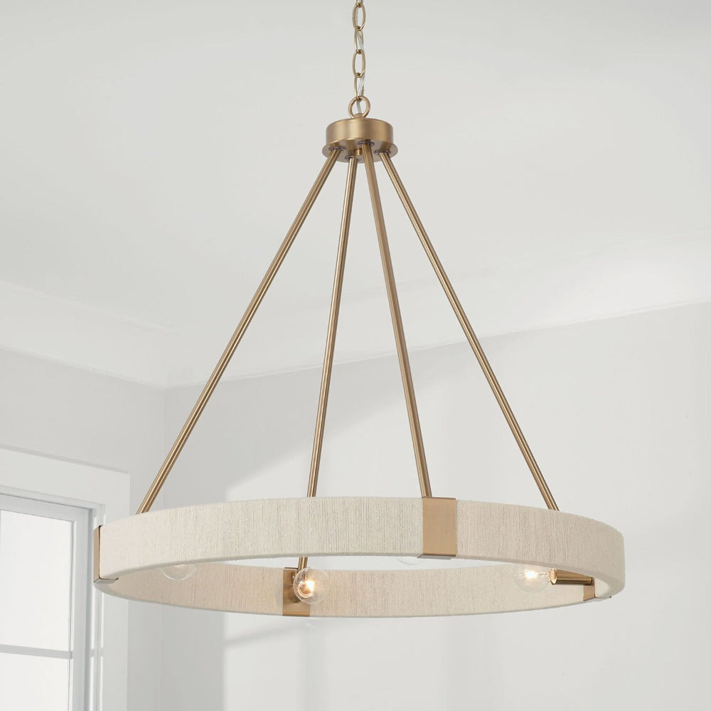 Amanda Crystal Chandelier - Elegant Ceiling Light Fixture for Dining Room, Bedroom & Living Room | Modern Home Decor Lighting for Weddings & Events