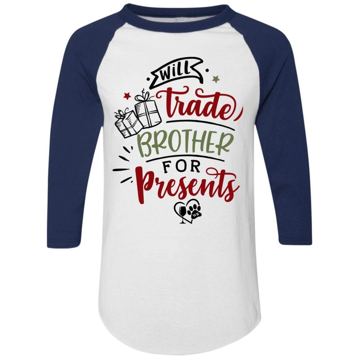 WineyBitches.Co Colorblock Raglan Jersey - Stylish Women's Baseball Tee for Casual Wear, Lounge & Weekend Outfits