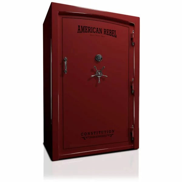 American Rebel CS60 Constitution 60 Gun Safe - Fireproof & Secure Gun Cabinet for Home & Office - Heavy Duty Rifle Storage with Digital Lock & Steel Construction - Perfect for Firearms, Ammo & Valuables Protection
