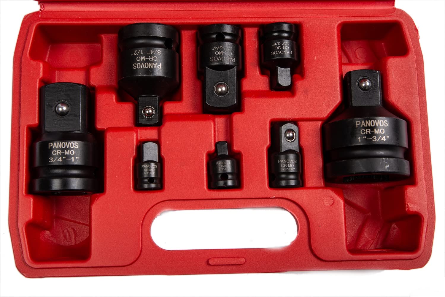 11-Piece Impact Socket Adapter and Reducer Set - 1/4