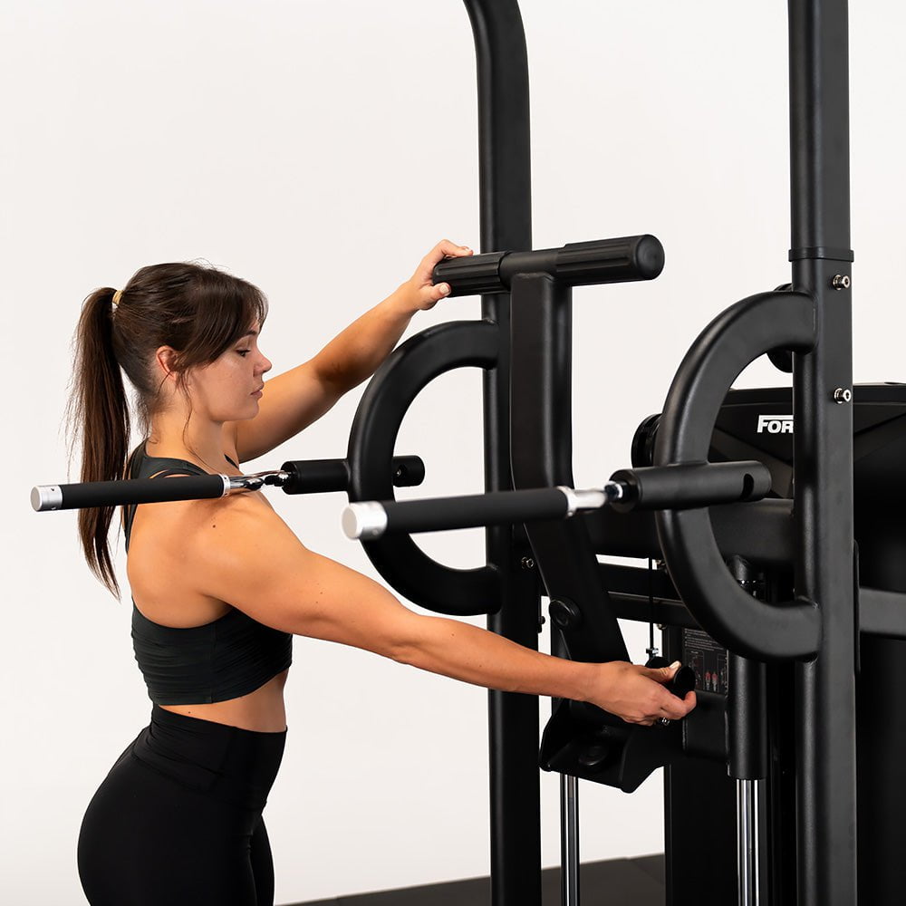 Force USA Solitude Assisted Chin Up & Dip Station - Adjustable Strength Training Machine for Home Gym - Perfect for Pull-Ups, Dips & Bodyweight Exercises