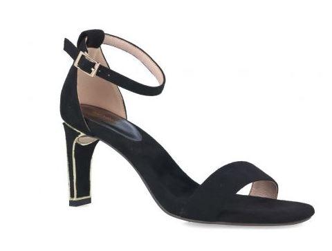 Menbur Black Suede Barely There Sandals for Women - Comfortable & Stylish Summer Casual Shoes for Beach, Travel & Everyday Wear