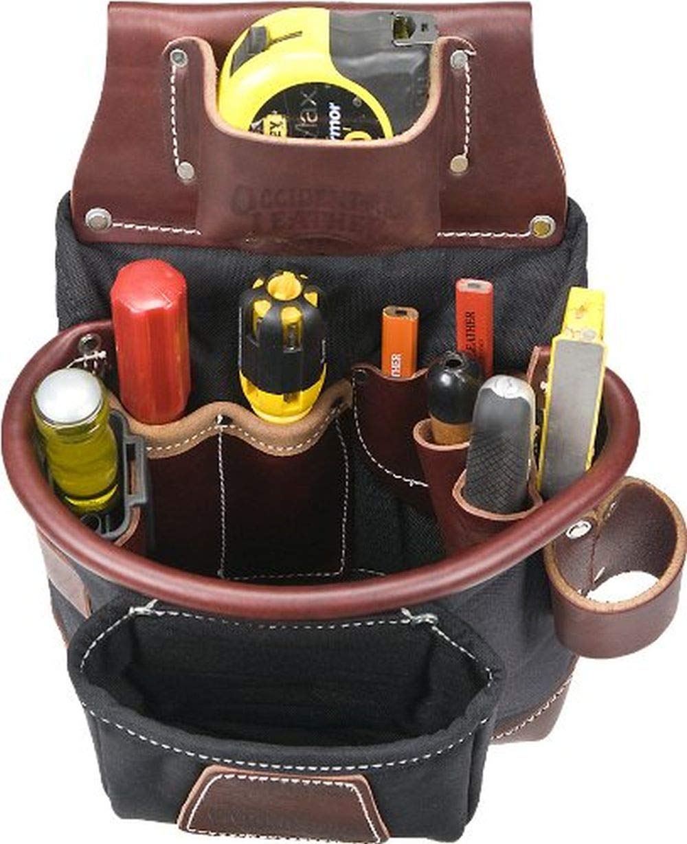 Occidental Leather 8582 FatLip Tool Bag - Durable Work Belt for Electricians & Contractors | Heavy-Duty Construction Tool Pouch for Hammers, Screwdrivers & Power Tools