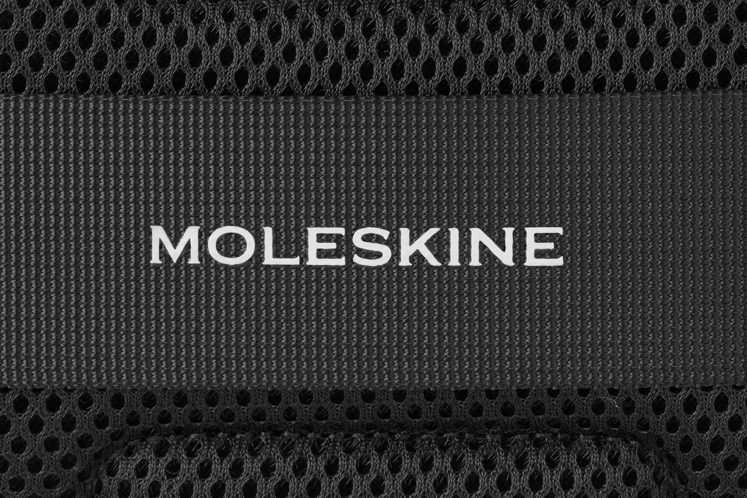 Moleskine Classic 2.0 Small Backpack 14 Inch Laptop Backpack for Women & Men - Water-Resistant Sapphire Blue Daypack for Work, School, Travel & Commuting