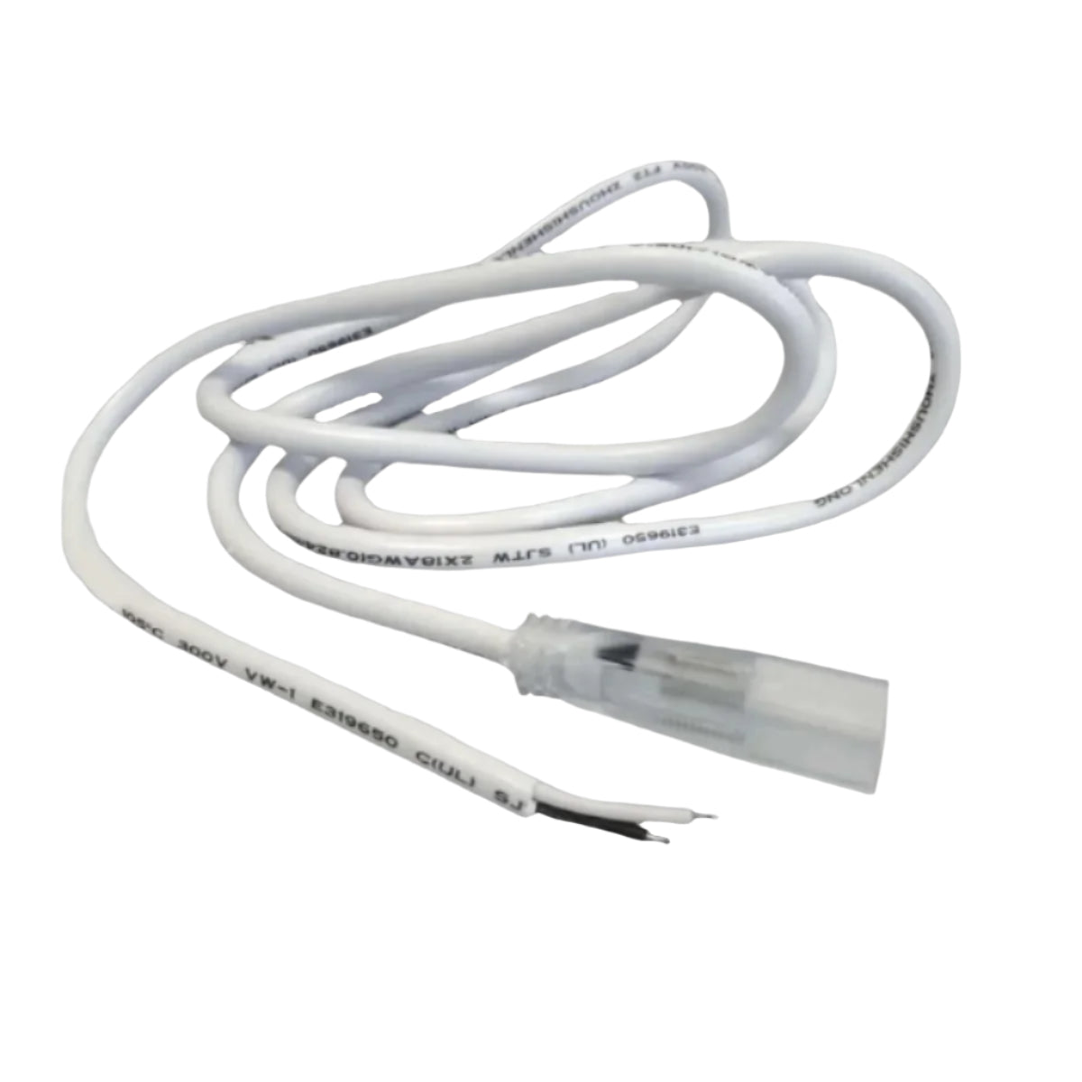 120V LED Strip Lights with Splice Cable - Hub to Loose Wire Connector for Home, Office & Event Lighting Decoration