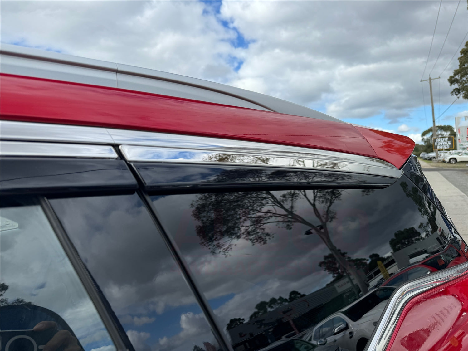 Premium Stainless Steel Window Visors for Chery Tiggo 7 Pro (2023-Present) - Rain Guards & Wind Deflectors for Enhanced Driving Comfort
