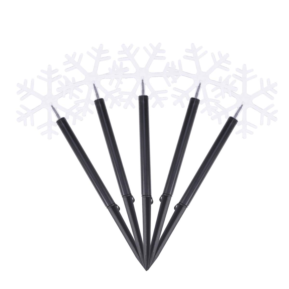 Solar Powered LED Waterproof Snowflake Lawn Lights - Outdoor Garden Decoration for Yard, Pathway, Patio - Weatherproof Landscape Lighting for Christmas, Holidays, and Year-Round Use