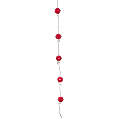Red Swing Ball Rope with SSS Logo - Outdoor Play Equipment for Kids