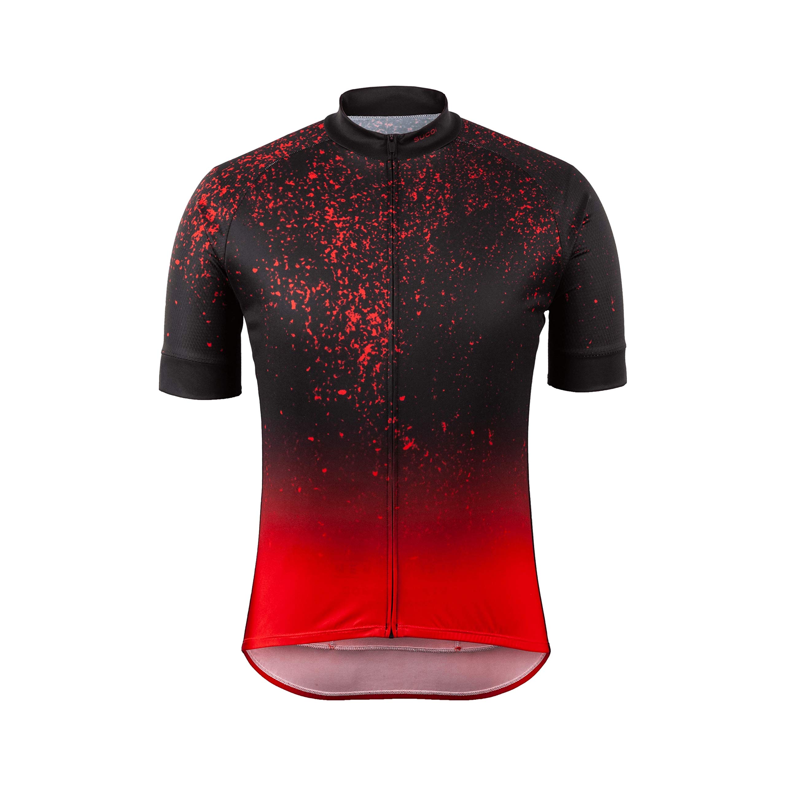 SUGOi Men's Evolution Zap Bike Jersey - Lightweight Cycling Shirt for Men - Perfect for Road Biking, Mountain Biking & Training
