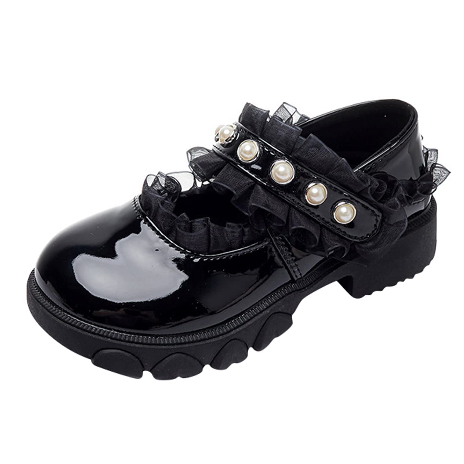 Breathable Baby Girl Shoes - Soft Leather Princess Sandals with Flower Bow Laces | Perfect for Playdates, Parties & Everyday Comfort