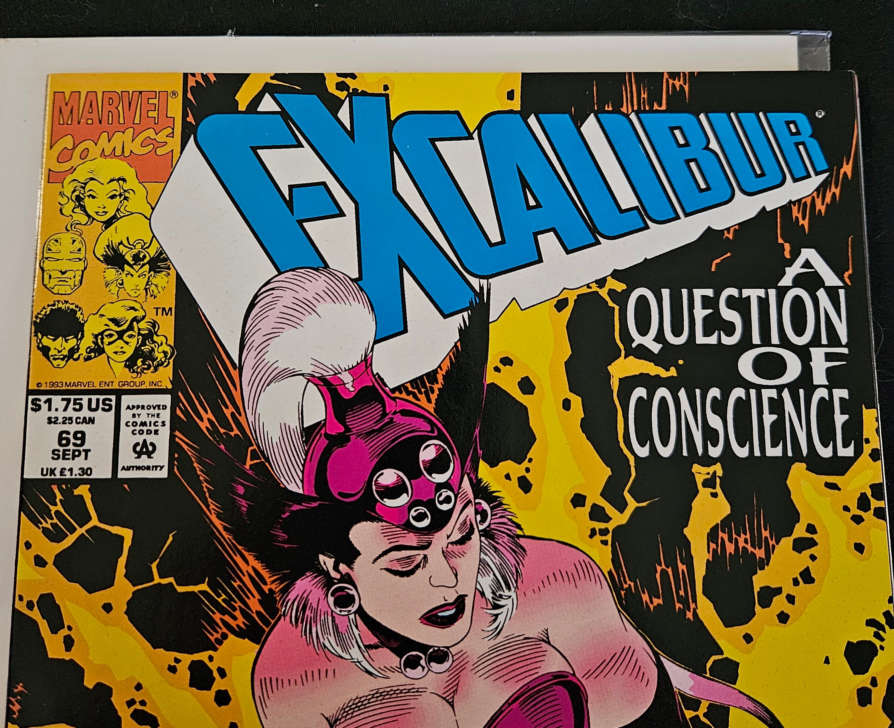 Marvel Comic Book Excalibur #69 (Dec 1993) - Nightmare Logic - Near Mint Condition - Collectible Superhero Comics for Marvel Fans & Comic Book Collectors - Perfect for Displays, Gifts & Investment