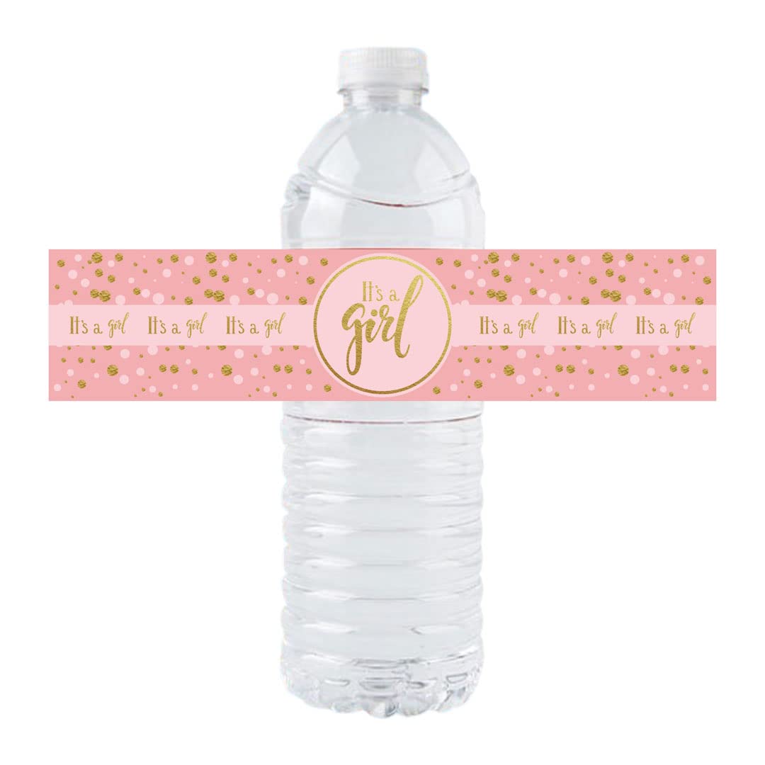 36 Pack Baby Shower Water Bottle Stickers - It's a Girl & It's a Boy Gender Reveal Party Decorations for Cups, Tumblers, and Nursery Decor | Perfect for Baby Showers, Gender Reveal Parties, and Newborn Celebrations