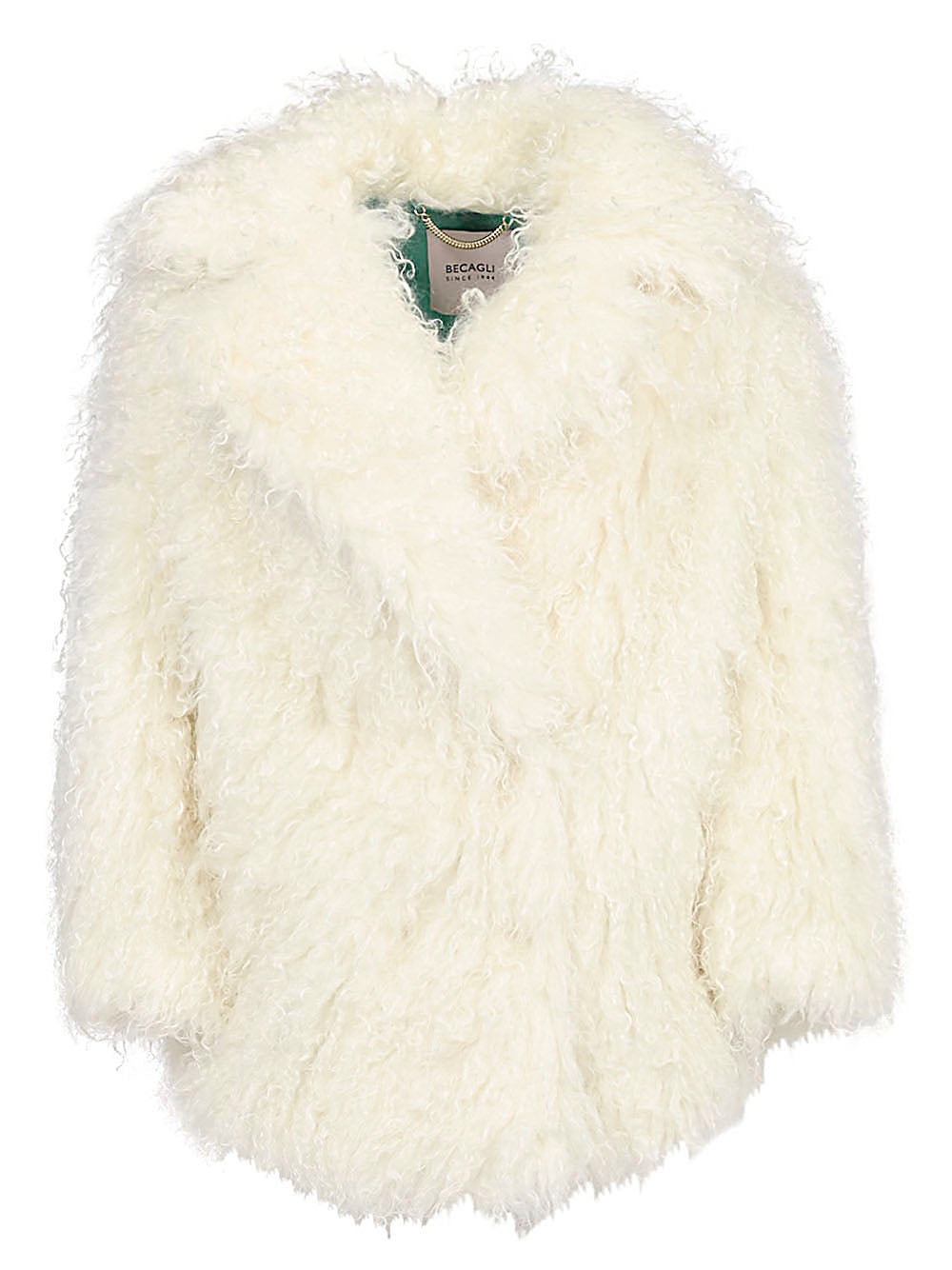 BECAGLI Women's Winter White Coat - Warm Long Wool Overcoat for Cold Weather - Perfect for Office, Dating & Outdoor Activities