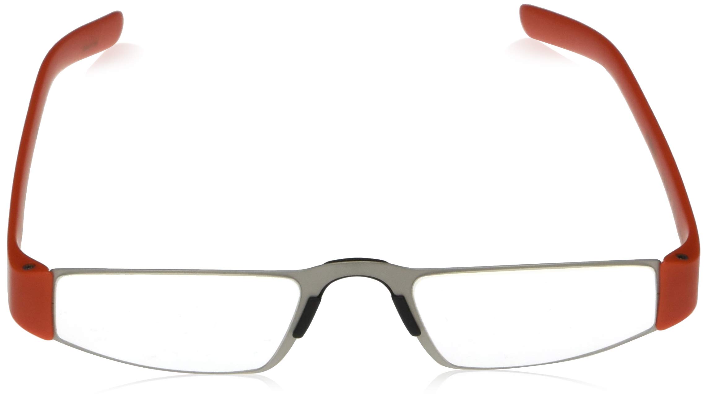 Porsche Design P8801O +1.50 Orange Reading Glasses for Men & Women - Lightweight Blue Light Blocking Computer Glasses for Office Work, Reading, and Screen Use