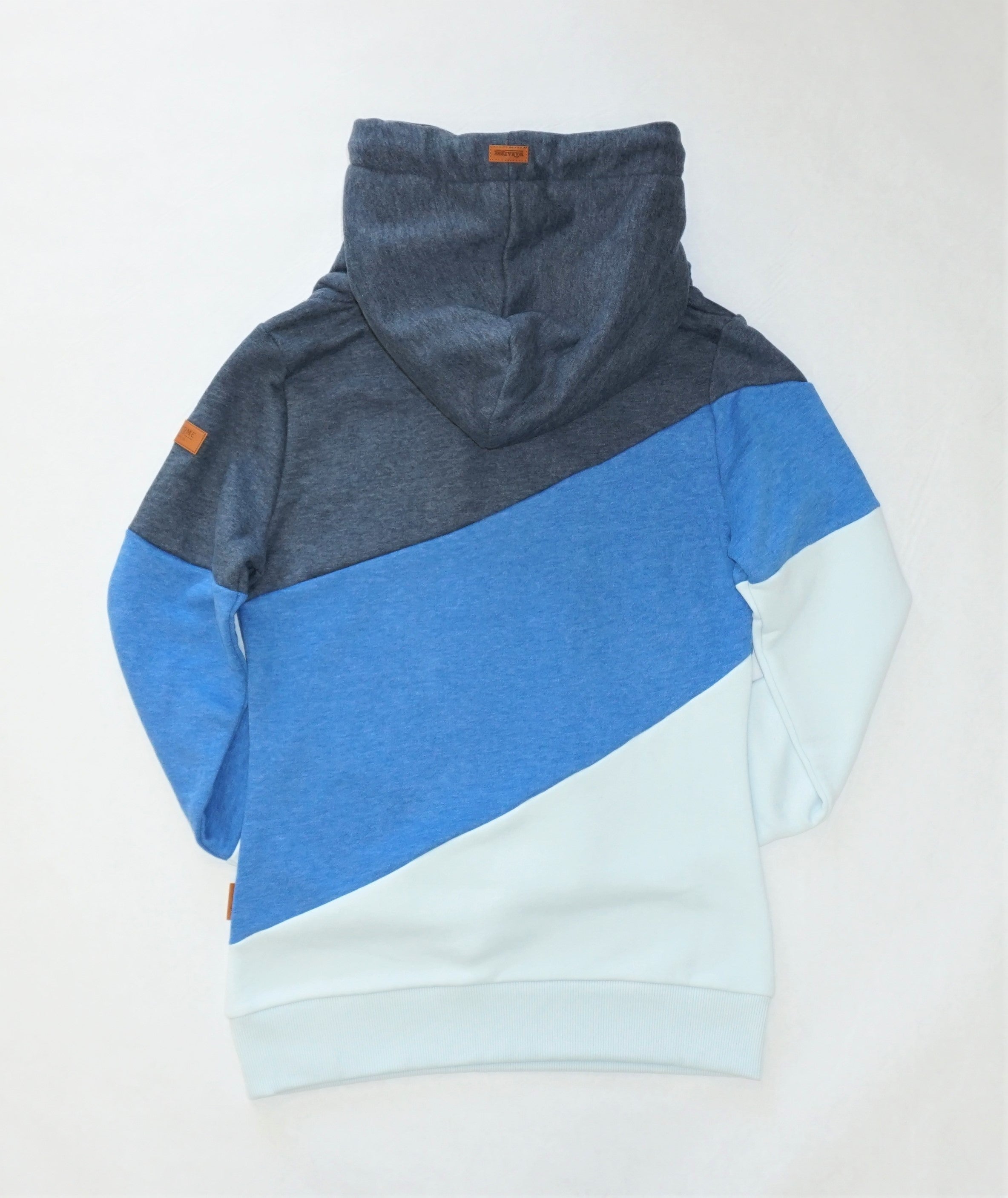 Selene Navy Mix Hoodie for Women - Stylish Pullover Sweatshirt with Hood | Perfect for Casual Wear, Gym, and Outdoor Activities