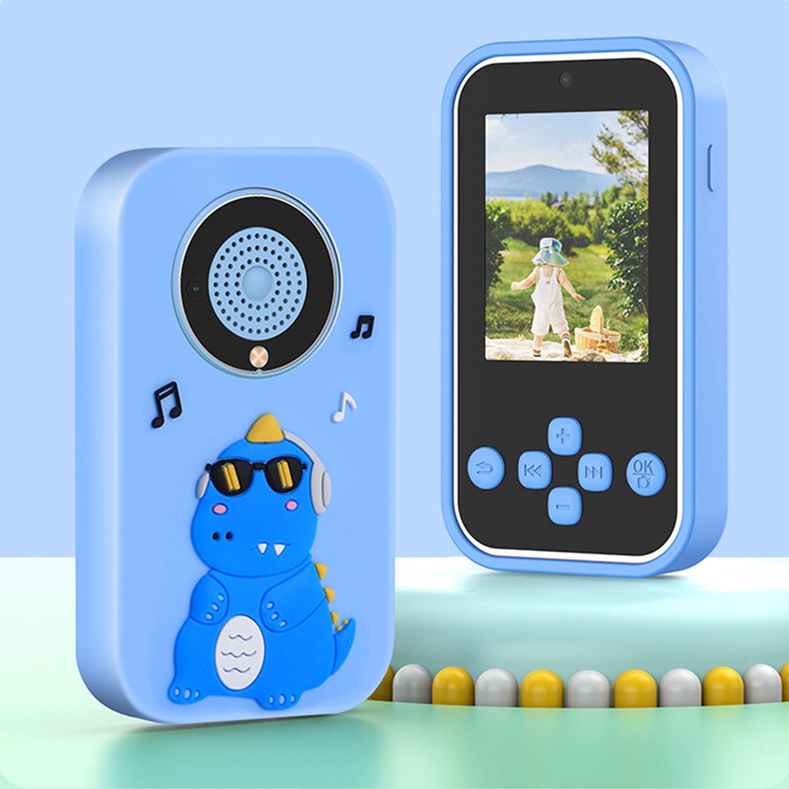 R20 Compact Digital Camera for Photography - 96MP Dual Lens CCD Camera with 2.4