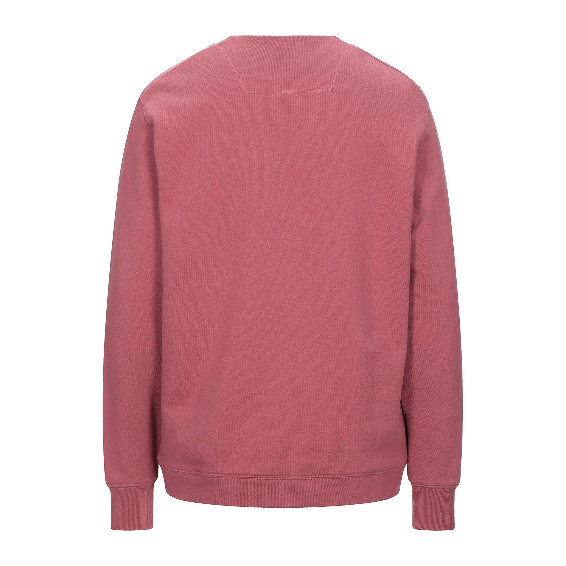 CP Company Pink Crewneck Sweatshirt for Women - Soft Cotton Pullover with Ribbed Cuffs | Casual Streetwear & Loungewear for Everyday Comfort