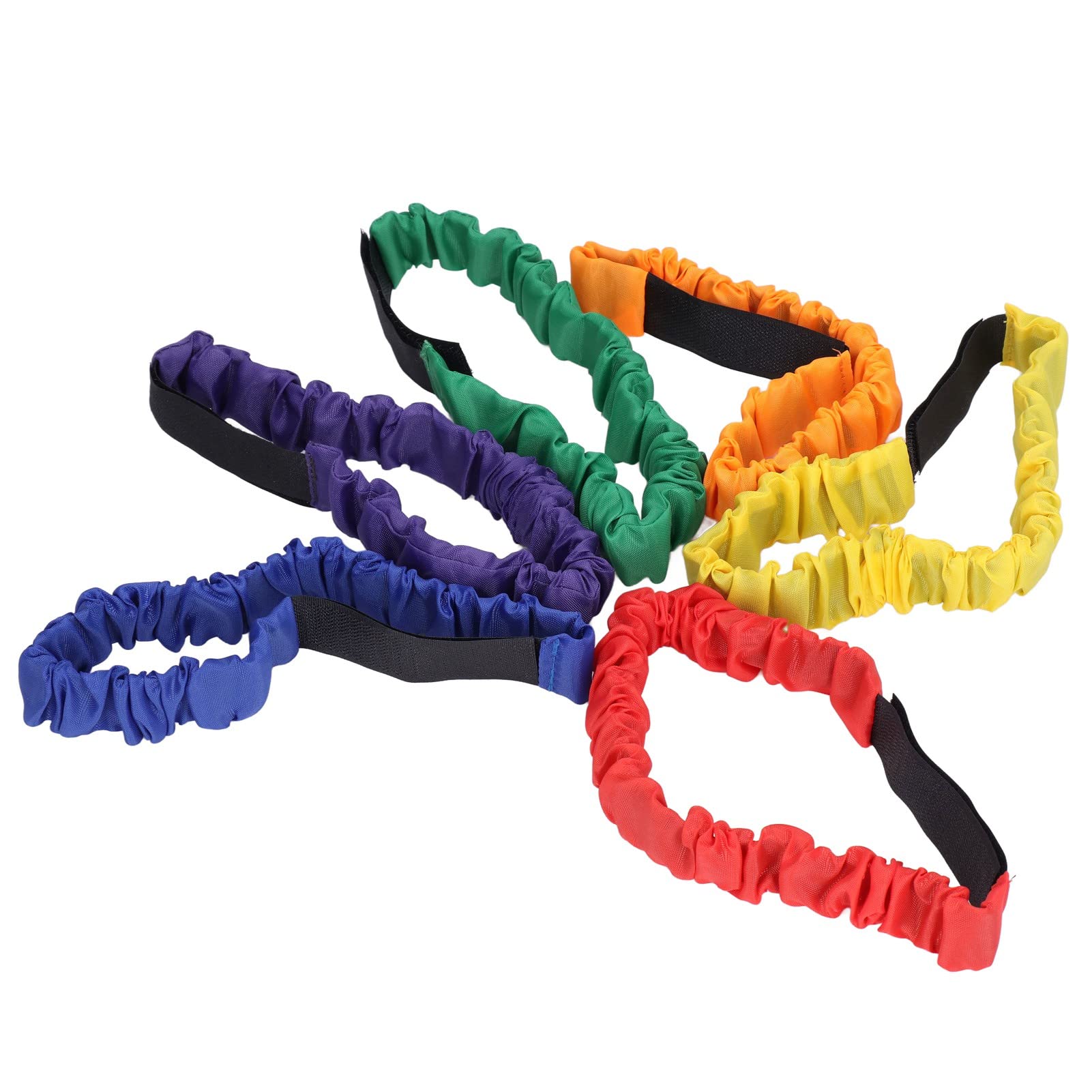 Tear-Resistant Race Bands for Kids - 3-Legged Training & Expansion Props for Outdoor Games, Field Day Activities & Team Building Exercises