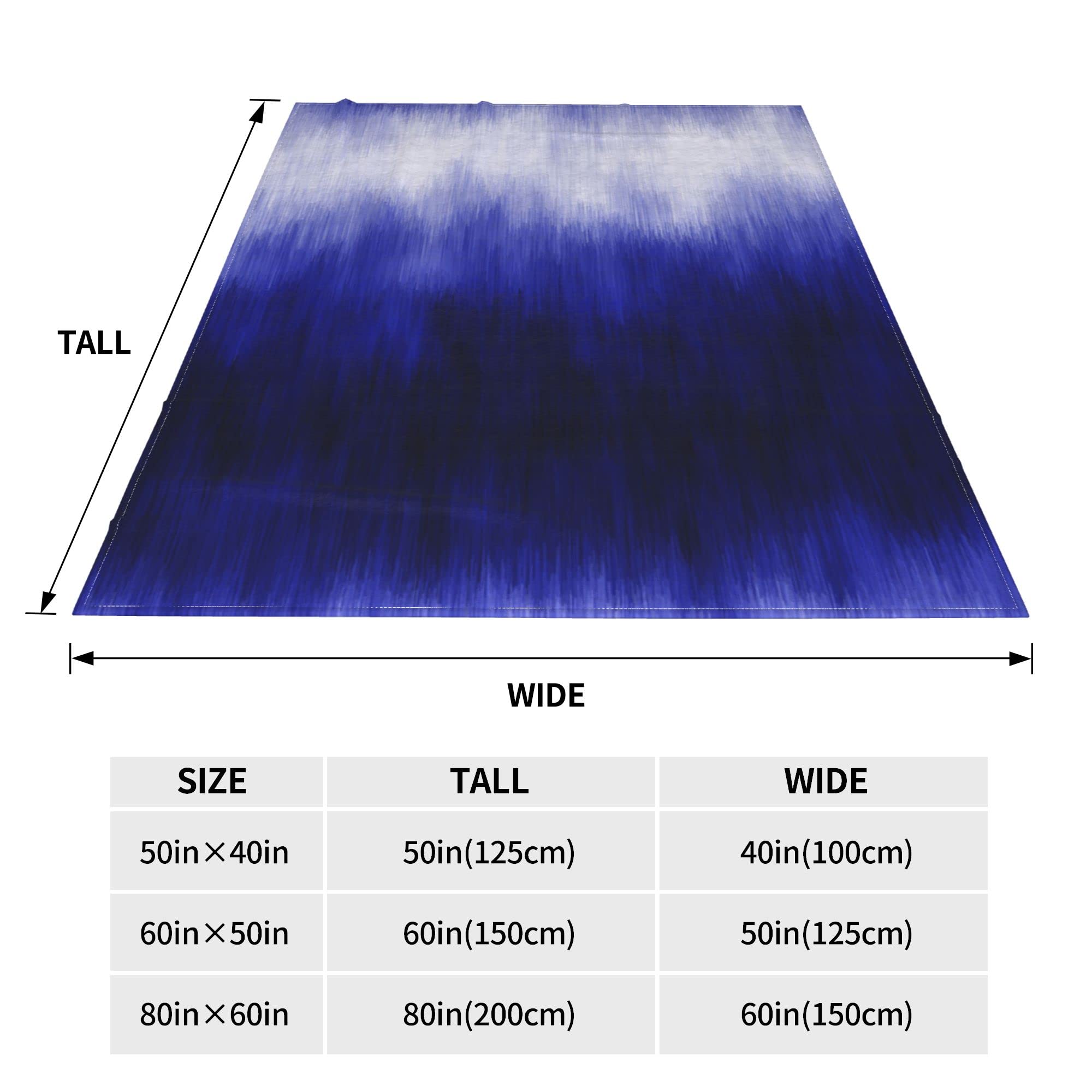 Soft Flannel Tie Dye Fleece Blanket - Queen & King Size Plush Throw for Couch, Sofa & Bed | All-Season Cozy Blanket for Home, Office & Travel | Perfect for Lounging, Camping & Gift Giving