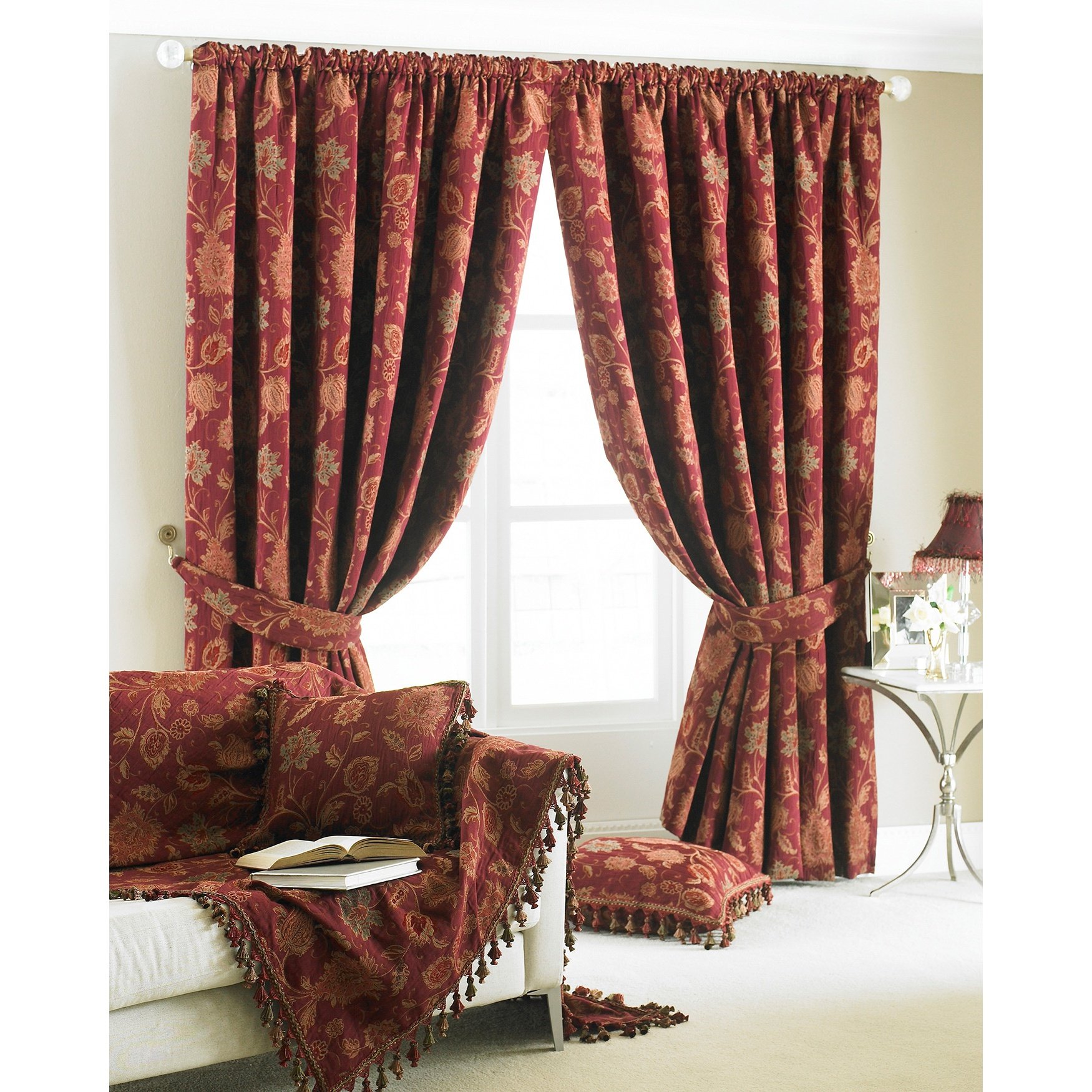 Zurich Pencil Pleat Curtains 90x90 Inches - Elegant Champagne Window Drapes for Living Room & Bedroom | Light Filtering & Thermal Insulation