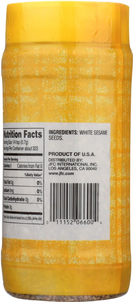 Organic Roasted White Sesame Seeds - 12 Pack (8oz Each) | Premium Quality for Baking, Cooking & Garnishing | Perfect for Bread, Salad & Asian Dishes