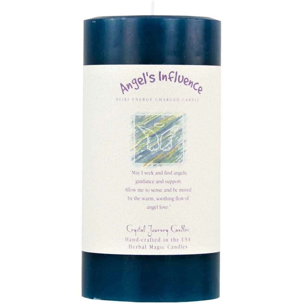 Angel's Influence Intention Candles - Scented Soy Wax Candles for Meditation, Relaxation & Spiritual Healing - Perfect for Yoga, Prayer & Home Decor