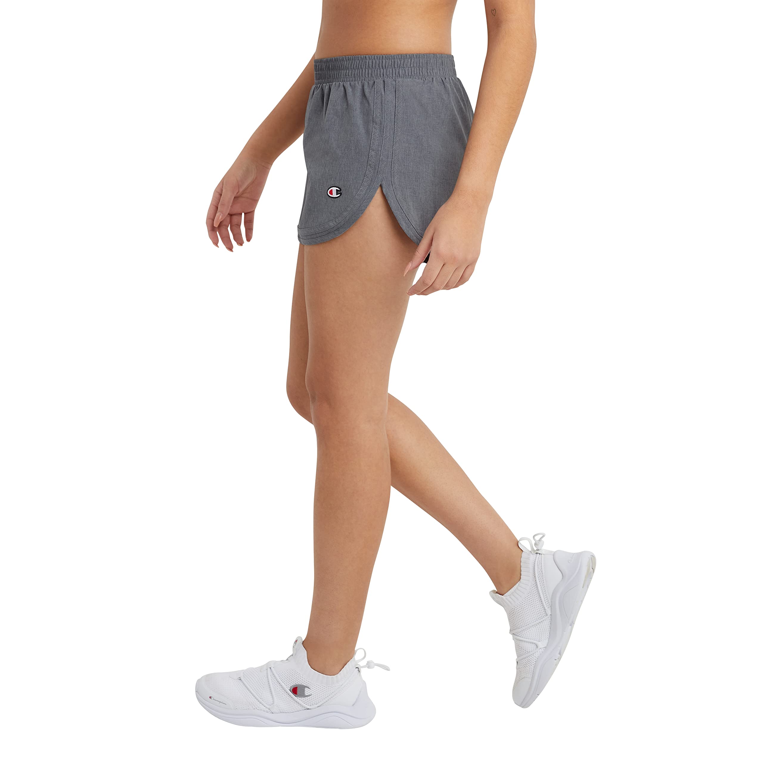 Champion Women's Athletic Shorts - Moisture Wicking Varsity Gym Shorts for Running & Workouts - Lightweight Comfort Plus Size Available - Perfect for Yoga, Fitness & Casual Wear