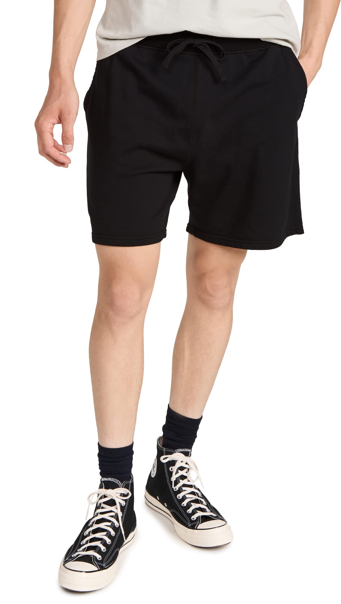 Reigning Champ Men's Terry Sweat Shorts - Comfortable Cotton Lounge Shorts for Gym, Running & Casual Wear