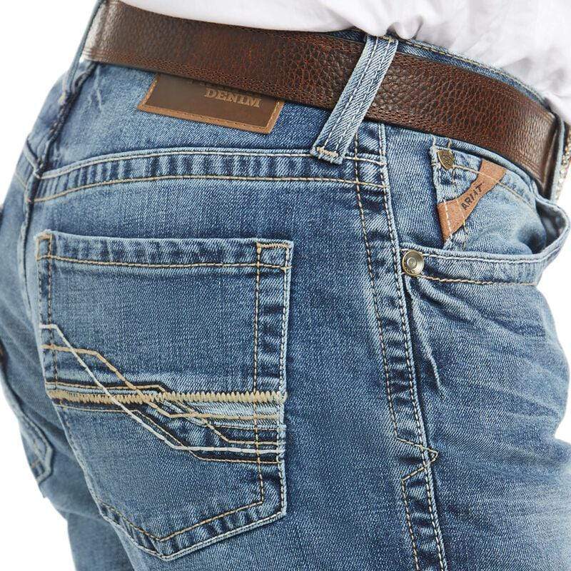 Ariat Men's M4LR Shoreway SL Jeans - Durable Work & Casual Denim Pants for Ranch, Riding & Everyday Wear