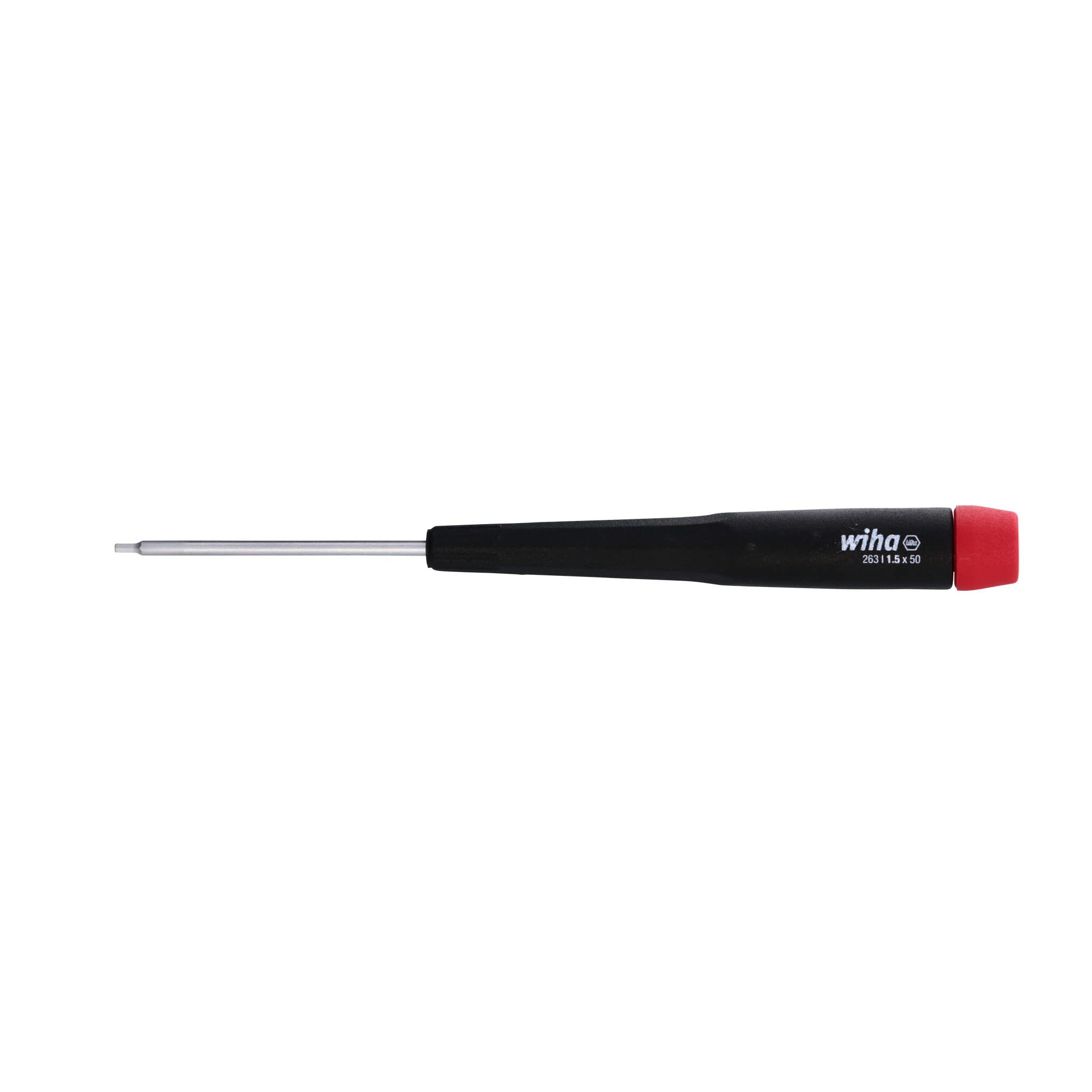 Wiha 96315 Precision Hex Metric Screwdriver Set - 1.5mm x 50mm Chrome Vanadium Steel for Electronics, Jewelry & Small Appliances Repair - Professional Tool Kit for Watchmakers, Technicians & DIY Projects