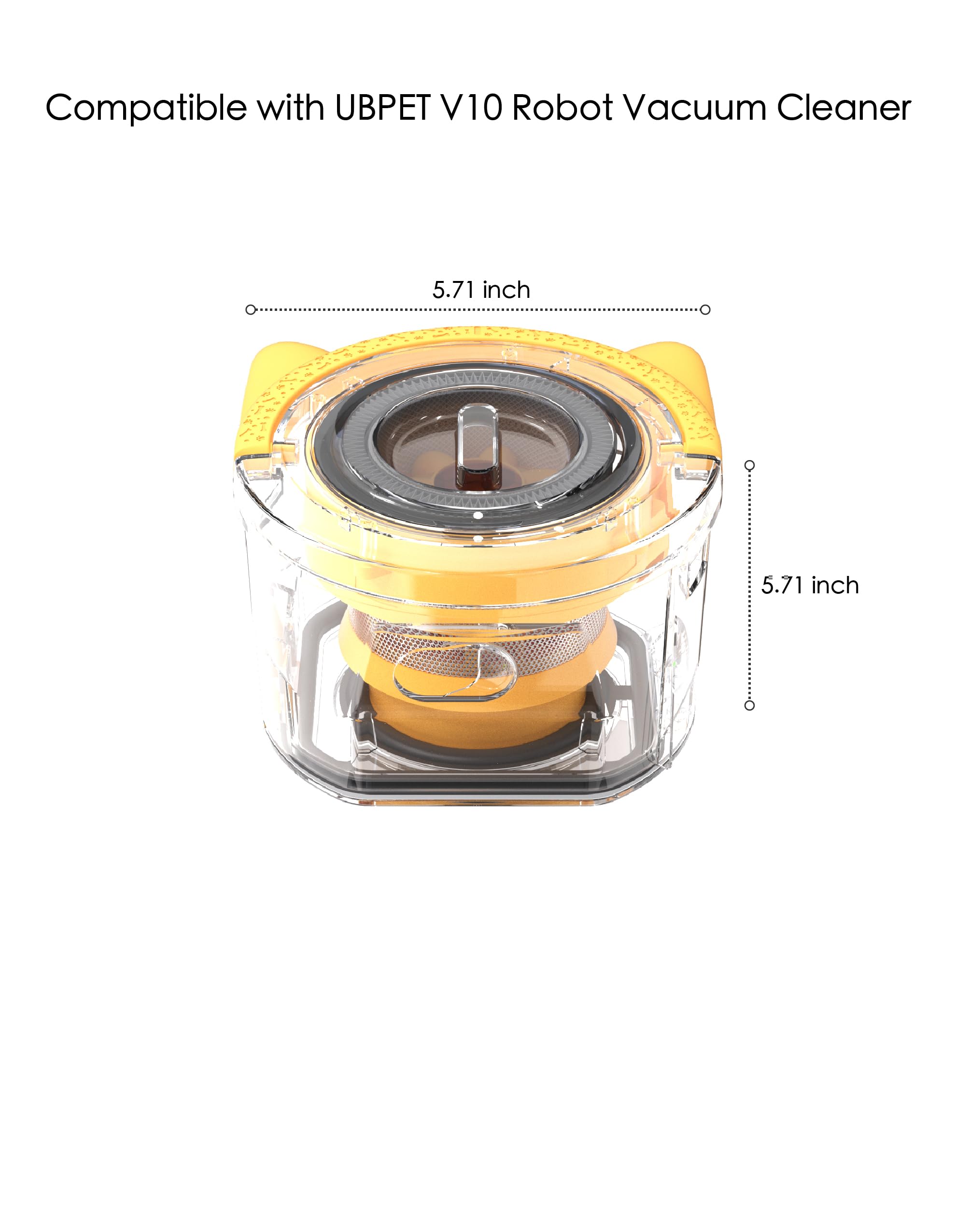 Robot Vacuum V10 with Dust Box - Smart Cleaning for Home