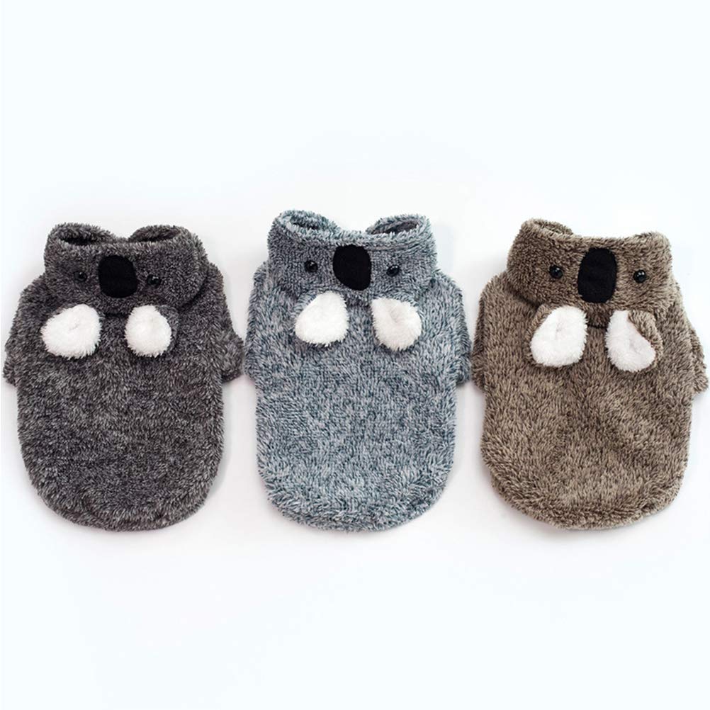 1pc Dog Sweater Winter Warm Clothes for Small Medium Large Dogs - Cozy Pet Outfit for Cold Weather Walking & Outdoor Adventures