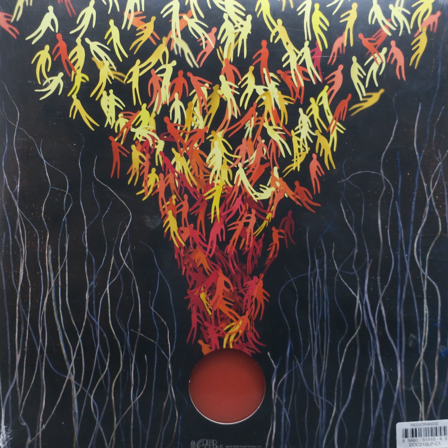 BRIGHT EYES 'Down In The Weeds, Where The World Once Was' Limited Edition Red/Orange Vinyl 2LP Record - Perfect for Music Collectors & Vinyl Enthusiasts