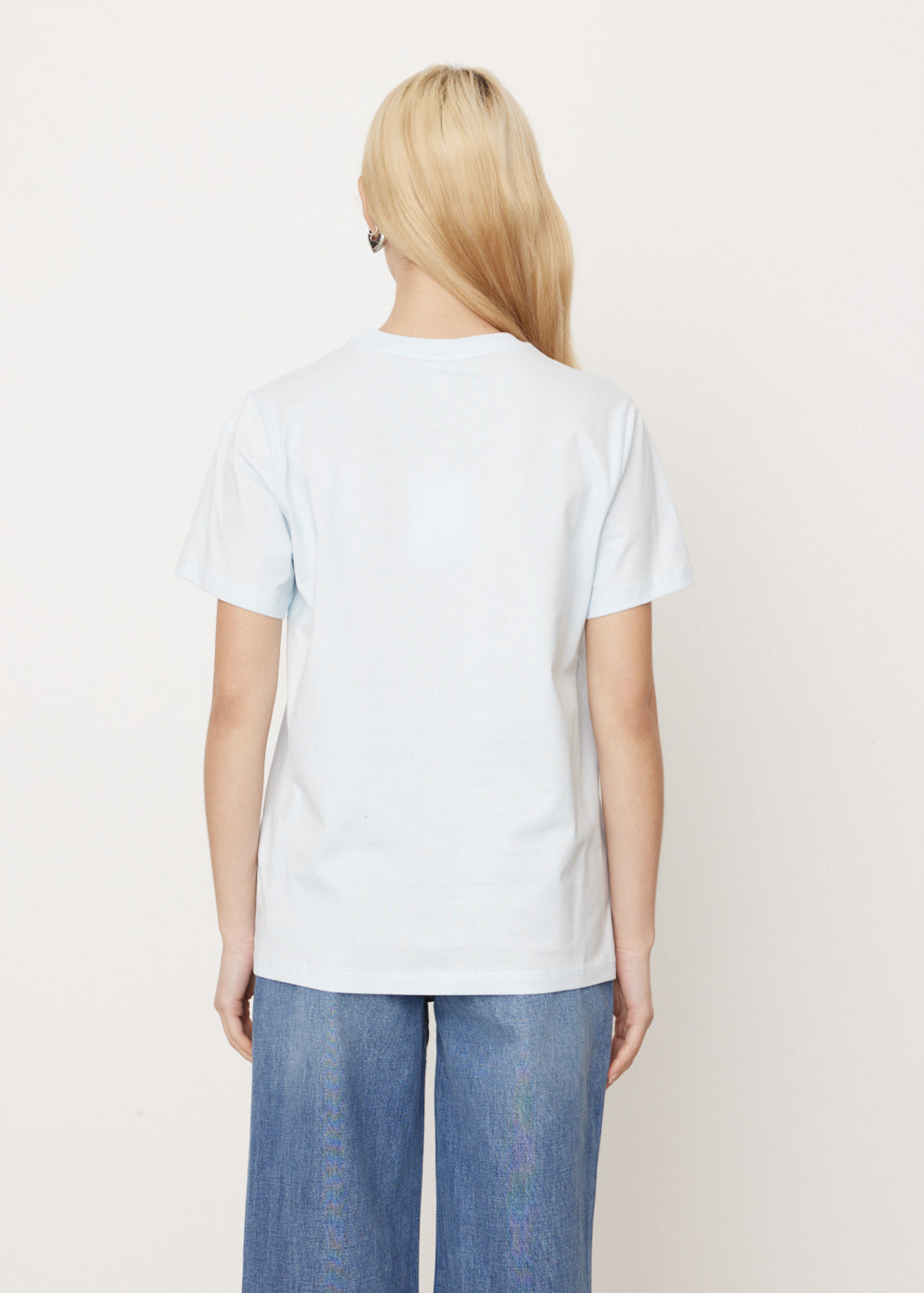 Stylish Basic Jersey Flower T-Shirt for Women - Soft Cotton Casual Tee for Everyday Wear, Summer Outfits & Street Fashion