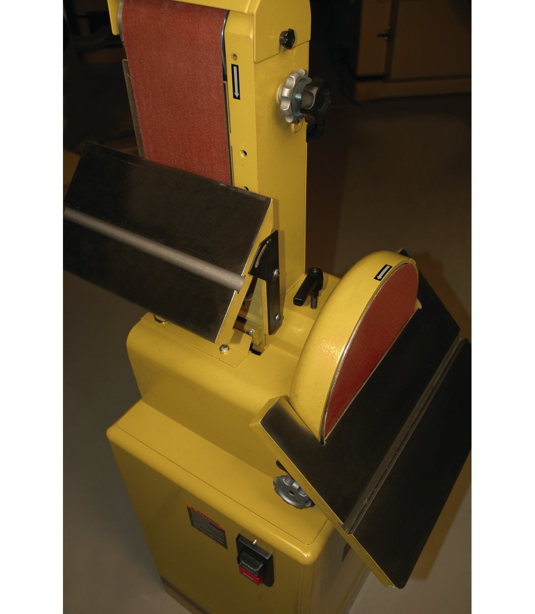 31A Belt/Disc Sander - 2HP 3PH 230/460V Industrial Power Tool for Woodworking & Metalworking - Perfect for Workshop, Garage & DIY Projects