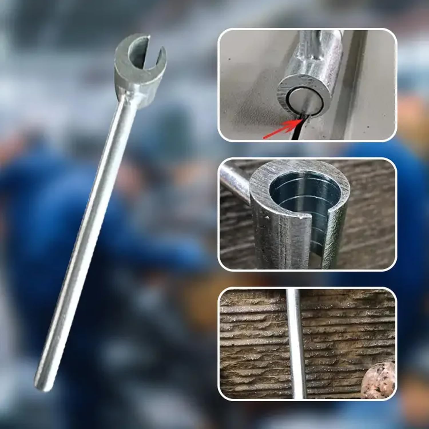 Premium Door Hinge Adjustment Tool 14-25mm - Double Head Wrench (19mm & 25mm) for Gap Repair & Alignment - Perfect for Cabinet, Furniture & Interior Door Hinges Installation