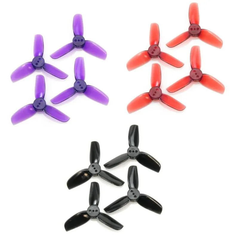 HQProp DP T2X2.5X3 PC Propeller - 12 Pack for Geelang Wasp 85X Drone - High Performance Durable Propellers for FPV Racing and Aerial Photography