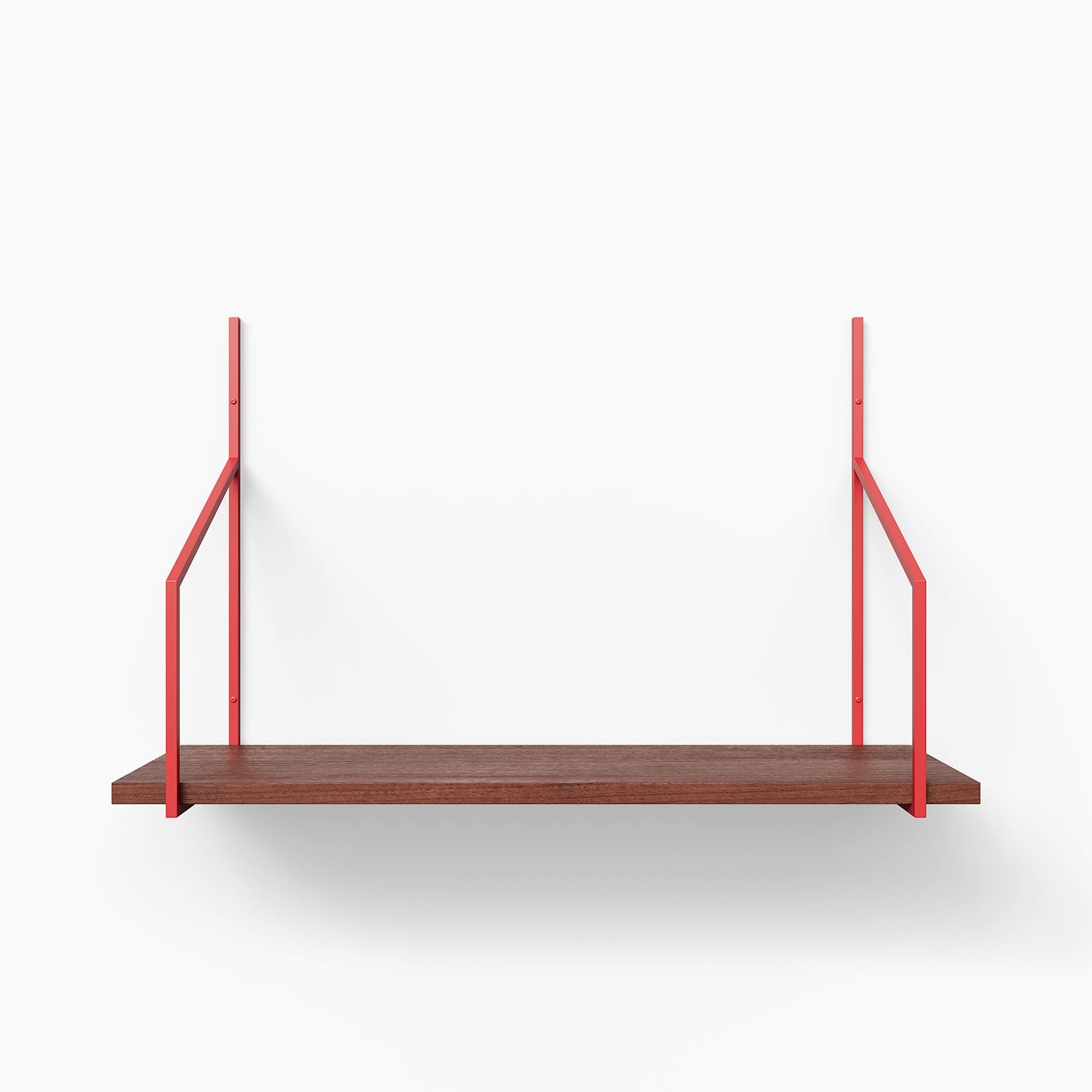 Verne Mahogany Wood 3-Tier Display Shelf - Stylish Storage for Living Room, Bedroom & Office Decor