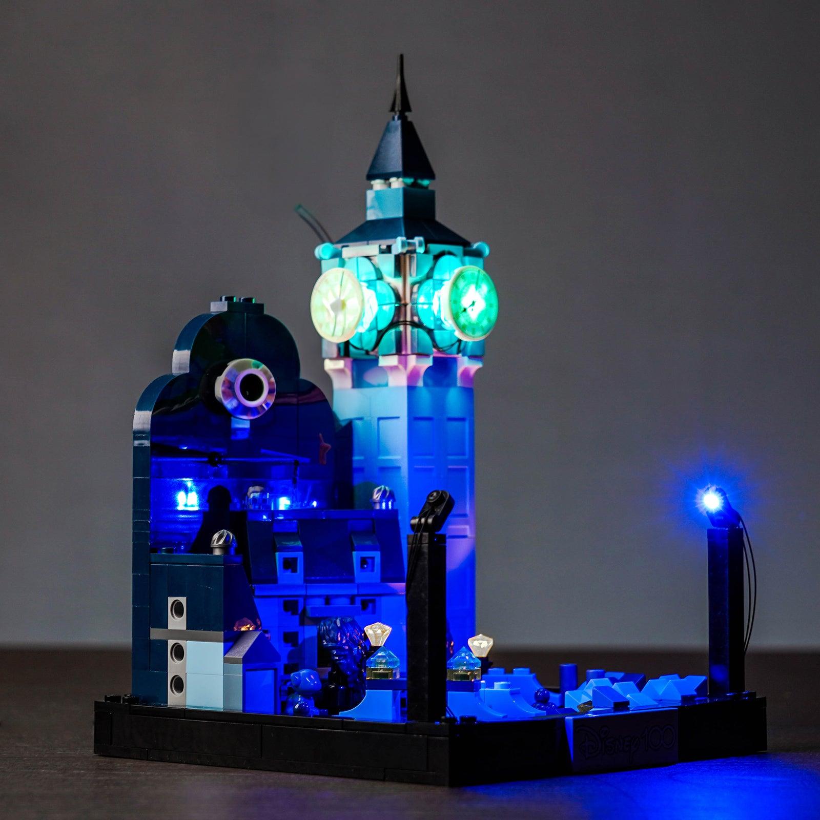 LEGO Peter Pan & Wendy's Flight over London 43232 Building Kit with Light - Disney Movie Set for Kids & Collectors - Perfect for Bedroom Decor & Playtime Adventures