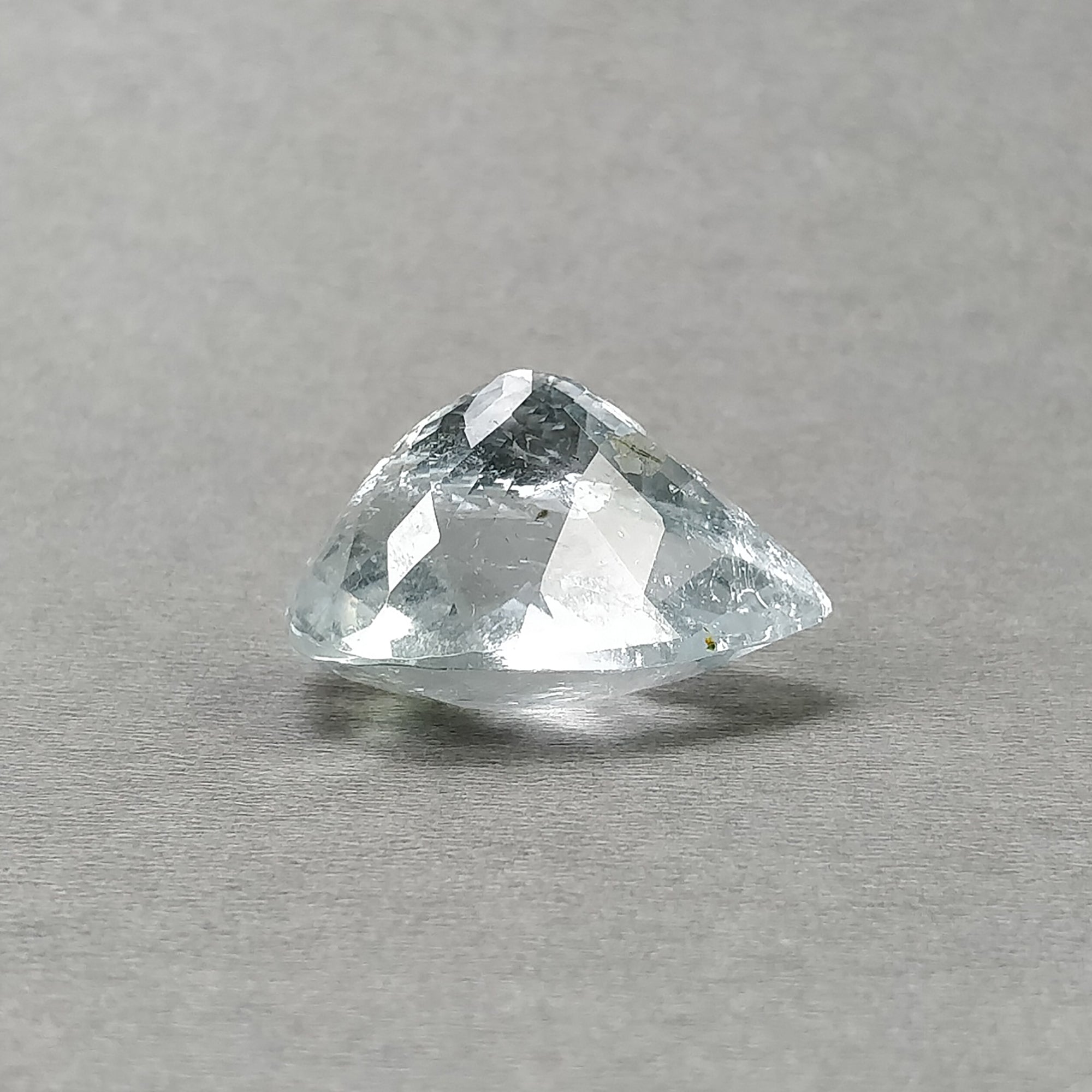 Natural Untreated Blue Aquamarine Gemstone - 64.65cts Pear Shape Checker Cut (31.5×23mm) | Unheated Aquamarine for Jewelry Making, Engagement Rings & Collector's Pieces