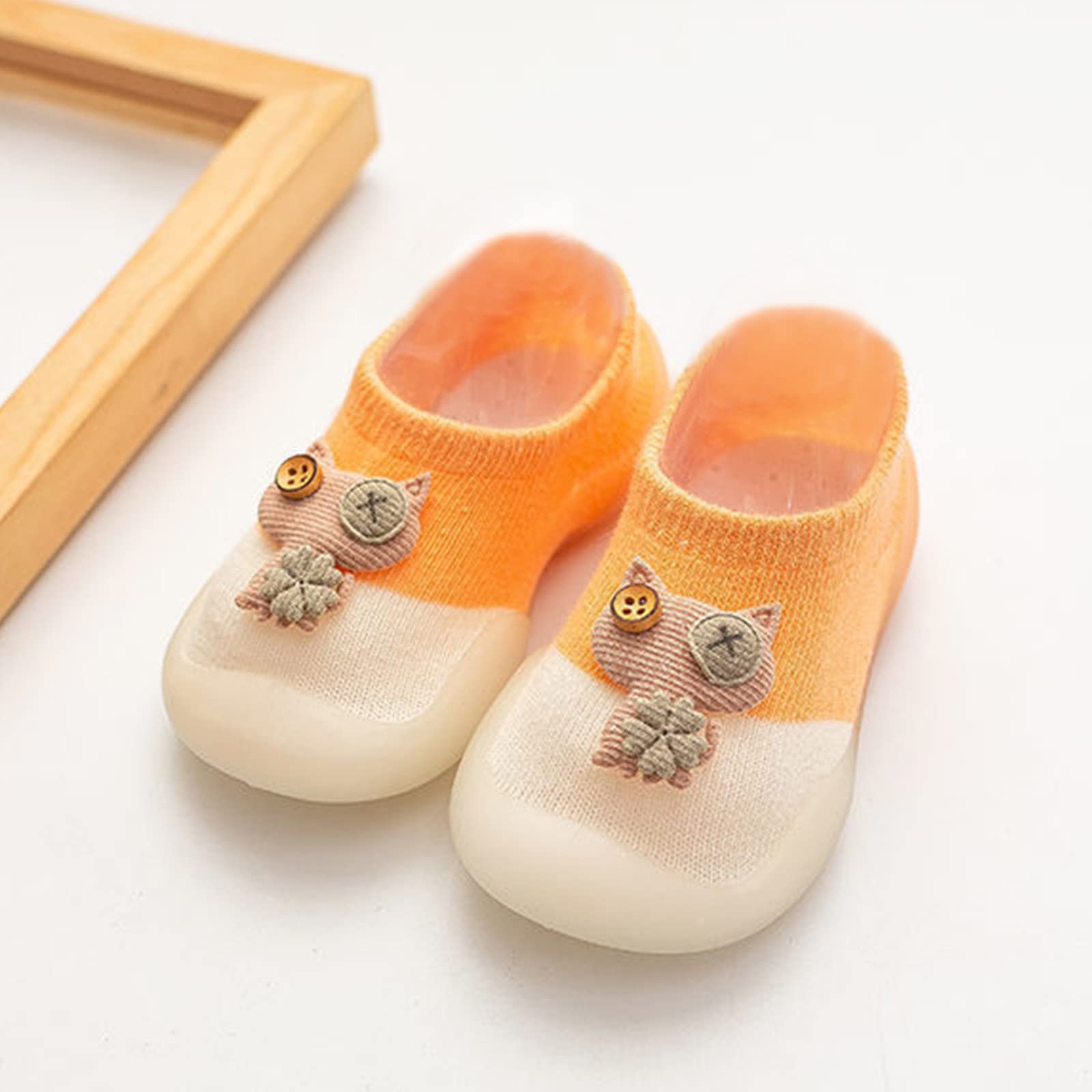 **Non-Slip Soft Sole Baby Shoes for Toddlers - Cute Boys & Girls Spring & Summer Sock Sneakers - Perfect for Playtime, Daycare & Outdoor Adventures**