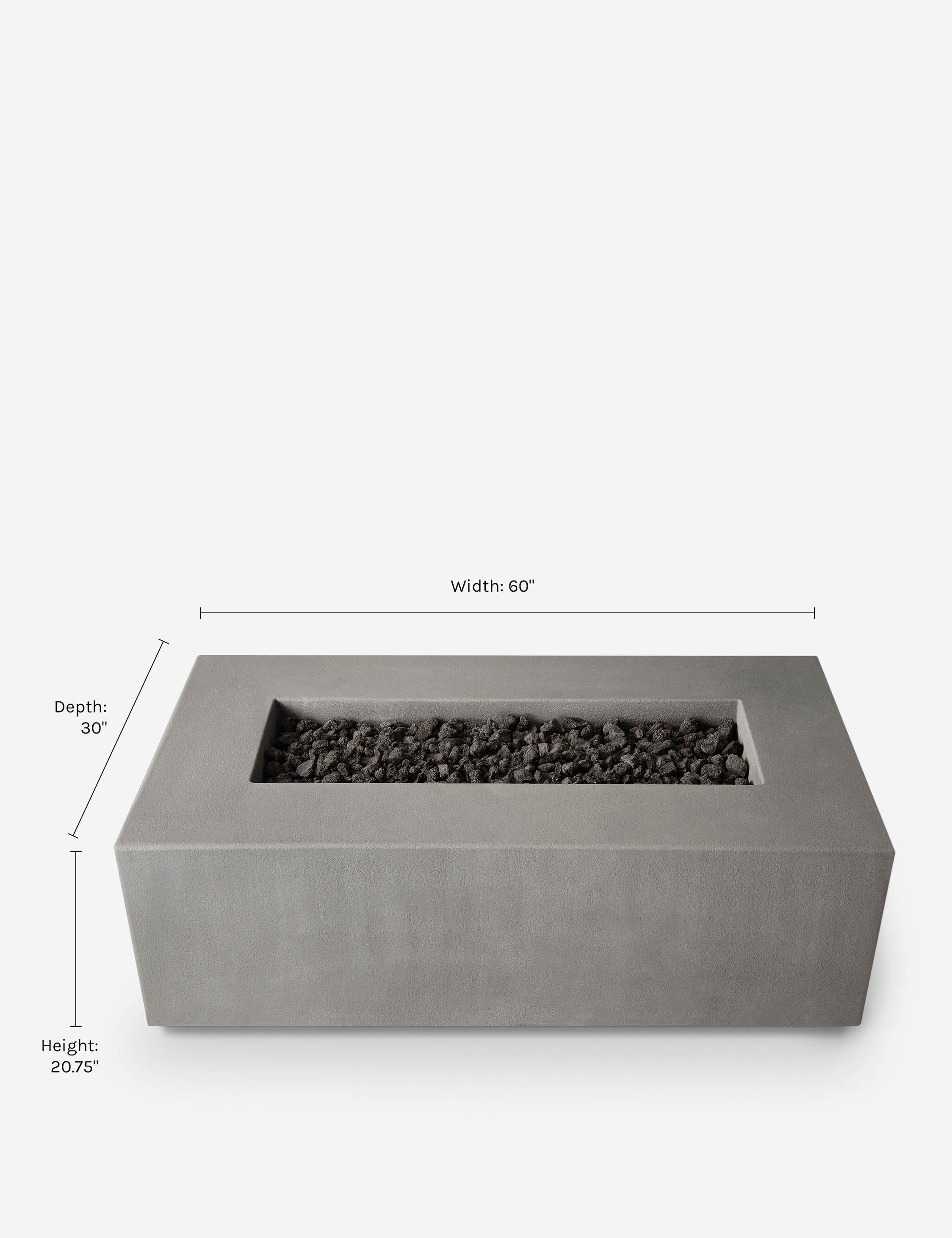 Auberon Outdoor Fire Table - Modern Patio Fire Pit for Backyard, Garden, and Deck - Perfect for Camping, Parties, and Relaxation