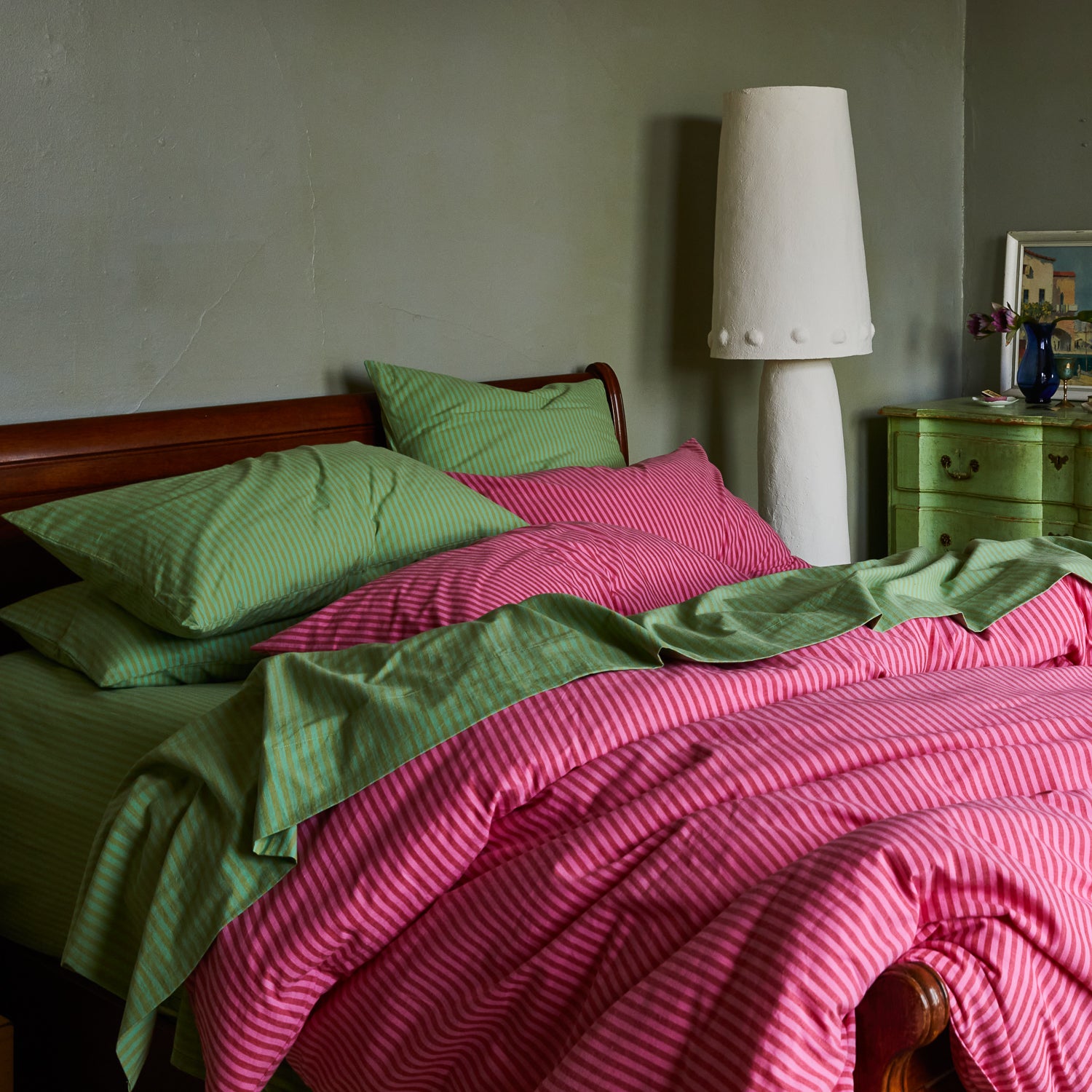 Premium Cordell Cotton Pillowcase Set (2-Pack) - Emerald Green - Soft & Breathable Bedding for Ultimate Comfort - Perfect for Home, Hotel, or Gift